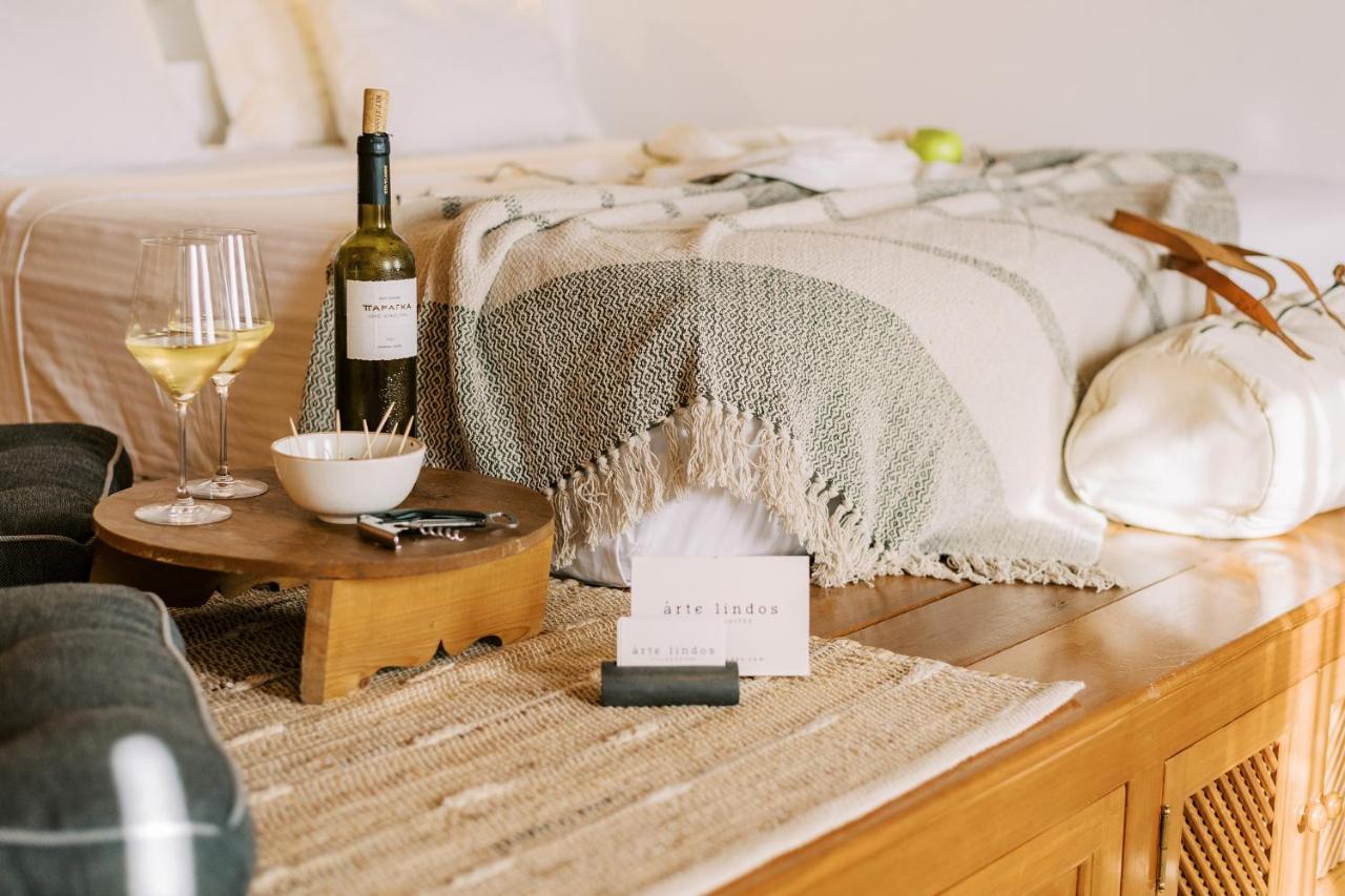 Arte Lindos Suites エクステリア 写真